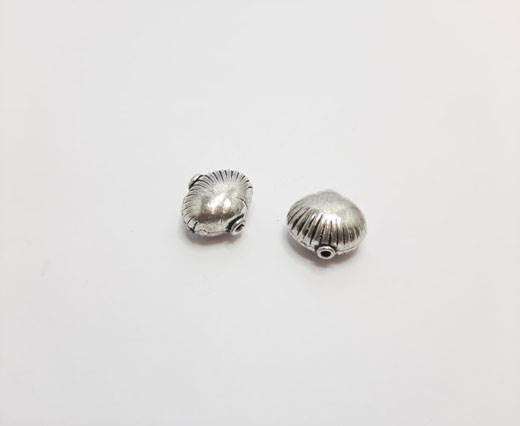 Antique Silver Plated beads - 44237