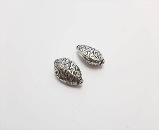 Antique Silver Plated beads - 44260