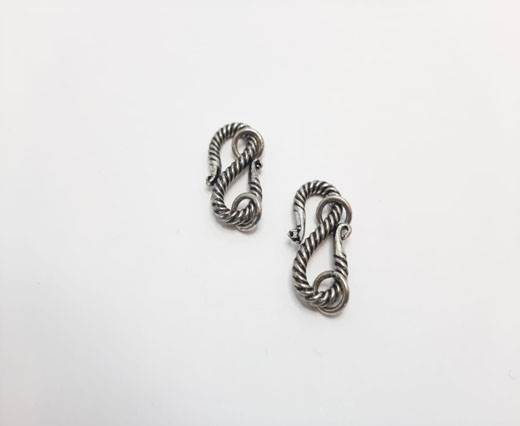 Antique Silver Plated beads - 44261