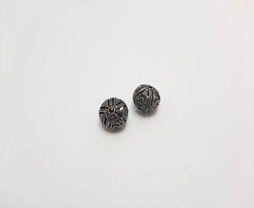 Antique Silver Plated beads - 44277