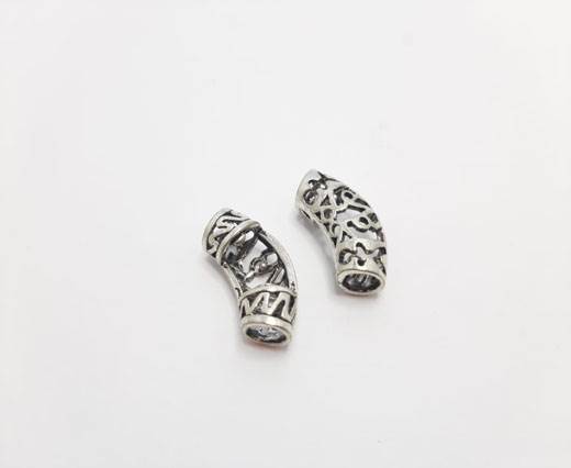Antique Silver Plated beads - 44290