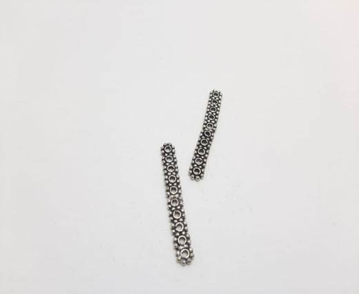 Antique Silver Plated beads - 44295