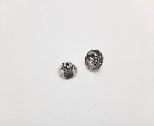 Antique Silver Plated beads - 44296