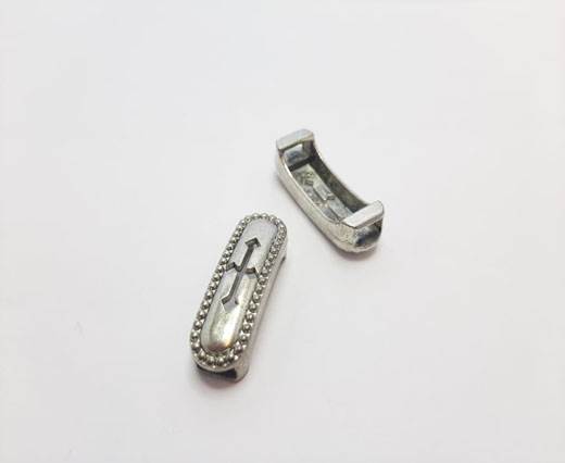 Antique Silver Plated beads - 44309
