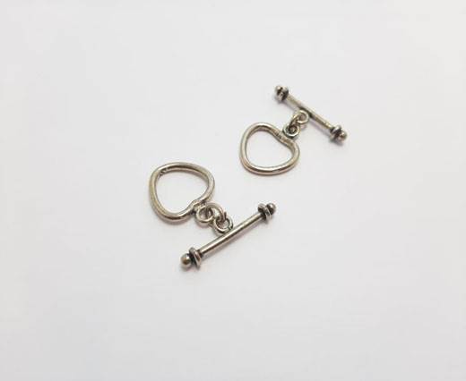Antique Silver Plated beads - 44315