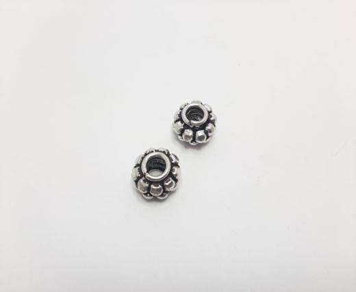 Antique Silver Plated beads - 44320