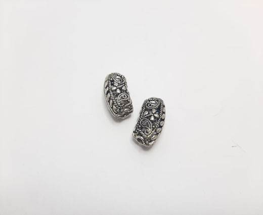 Antique Silver Plated beads - 44327