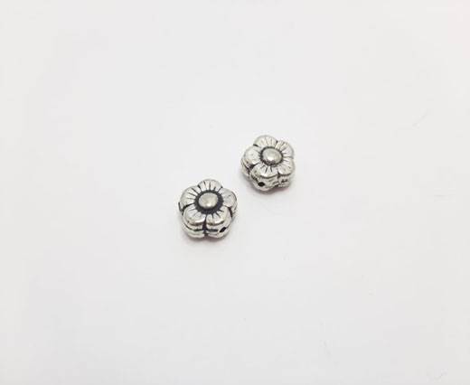 Antique Silver Plated beads - 44338