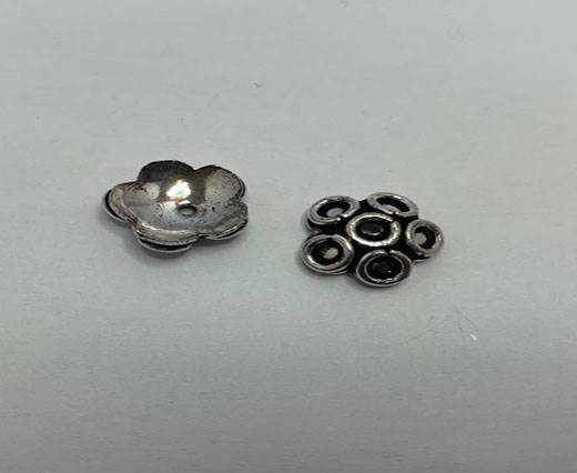 Antique Silver Plated beads - 44343