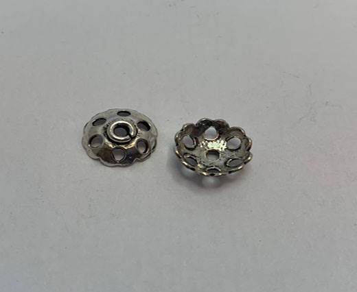 Antique Silver Plated beads - 44355