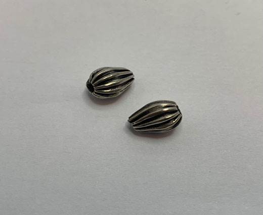 Antique Silver Plated beads - 44356