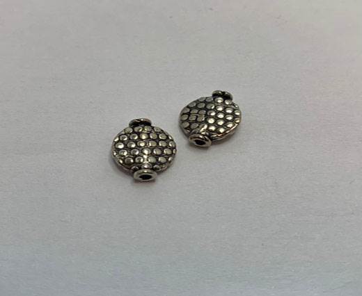 Antique Silver Plated beads - 44361
