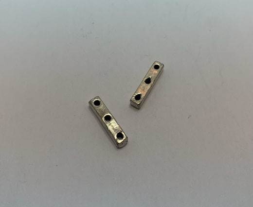 Antique Silver Plated beads - 44364