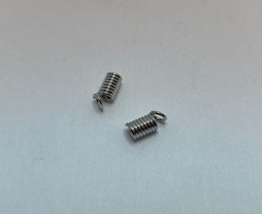 Antique Silver Plated beads - 44365