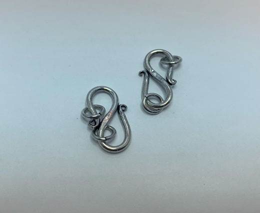 Antique Silver Plated beads - 44375
