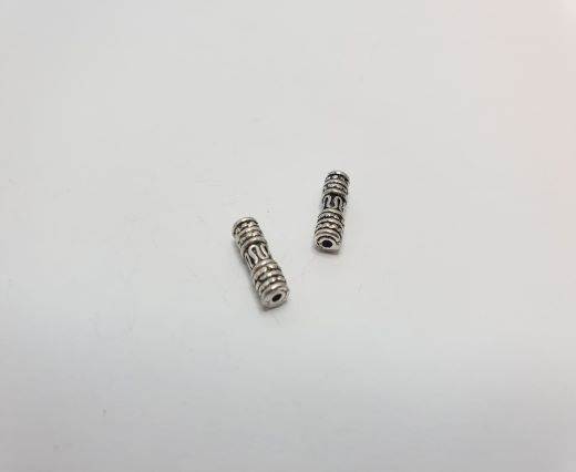 Antique Silver Plated beads - 44386