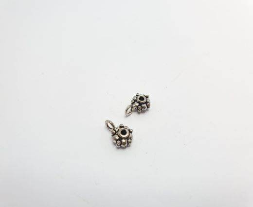 Antique Silver Plated beads - 44393