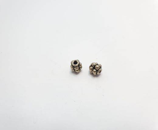 Antique Silver Plated beads - 44395
