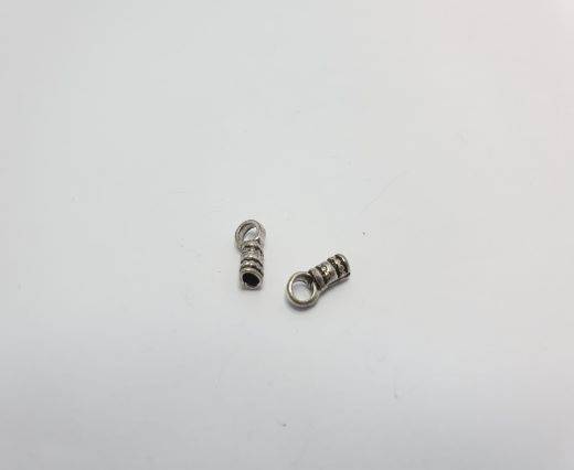Antique Silver Plated beads - 44396