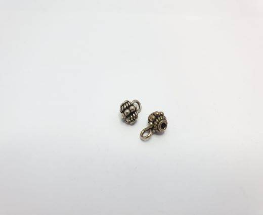Antique Silver Plated beads - 44398