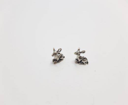 Antique Silver Plated beads - 44412