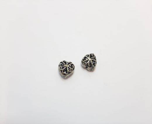 Antique Silver Plated beads - 44415