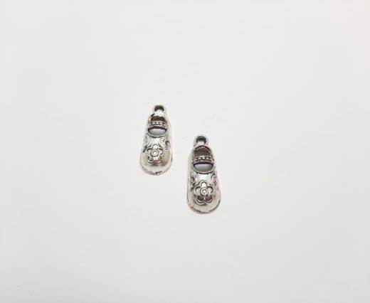 Antique Silver Plated beads - 44417