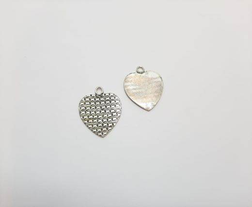 Antique Silver Plated beads - 44418