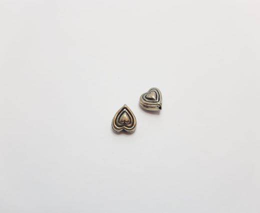 Antique Silver Plated beads - 44419