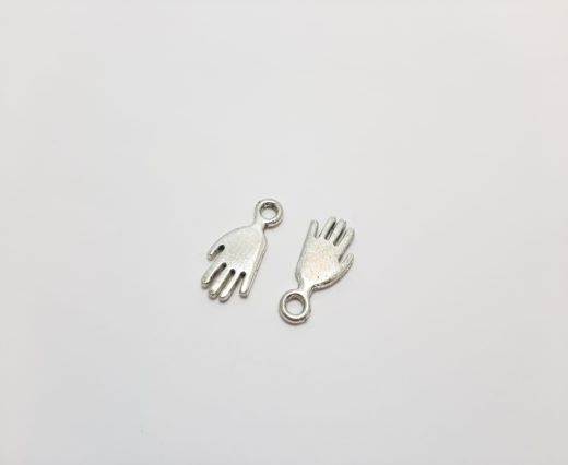 Antique Silver Plated beads - 44421