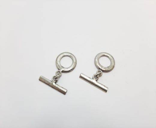 Antique Silver Plated beads - 44427