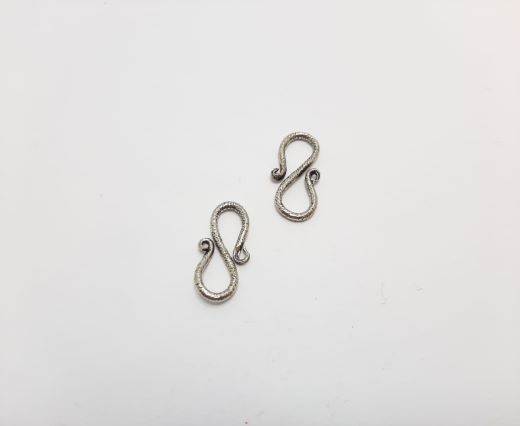 Antique Silver Plated beads - 44432