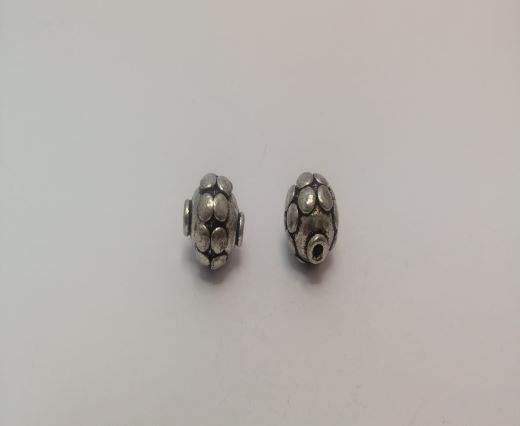 Antique Silver Plated beads - 44443