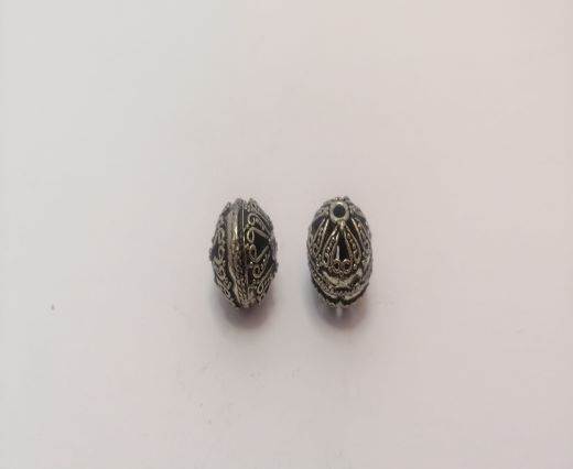 Antique Silver Plated beads - 44447