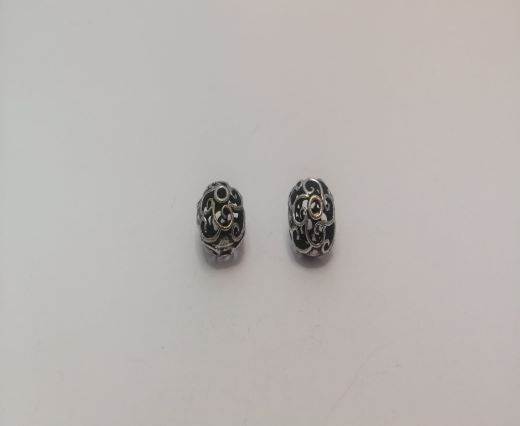 Antique Silver Plated beads - 44450