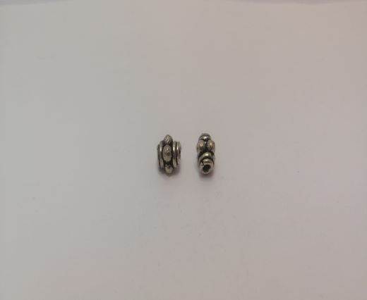 Antique Silver Plated beads - 44451