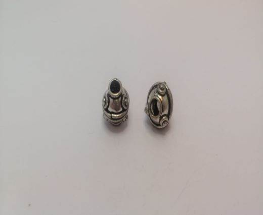 Antique Silver Plated beads - 44453