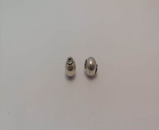 Antique Silver Plated beads - 44456