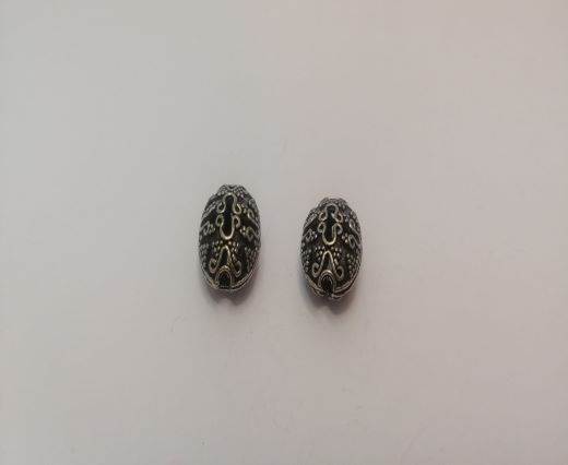Antique Silver Plated beads - 44458