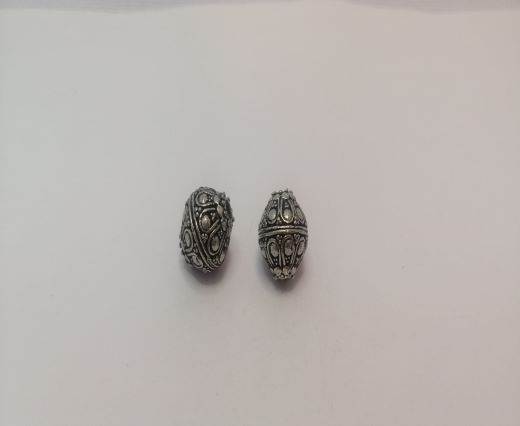 Antique Silver Plated beads - 44461