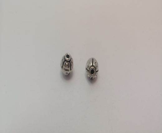 Antique Silver Plated beads - 44462