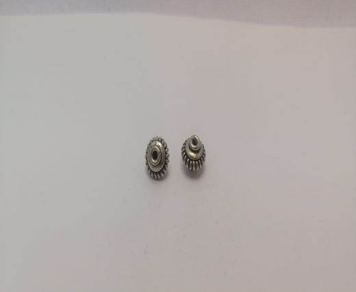 Antique Silver Plated beads - 44463