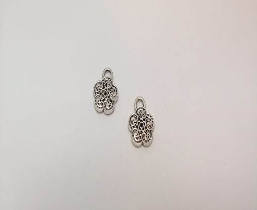 Antique Silver Plated beads - 44467