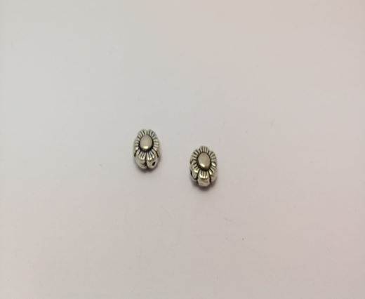 Antique Silver Plated beads - 44468