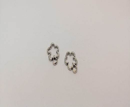 Antique Silver Plated beads - 44469
