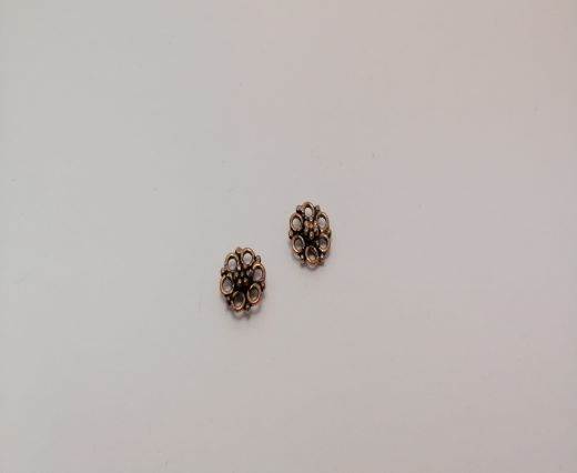 Antique Silver Plated beads - 44471