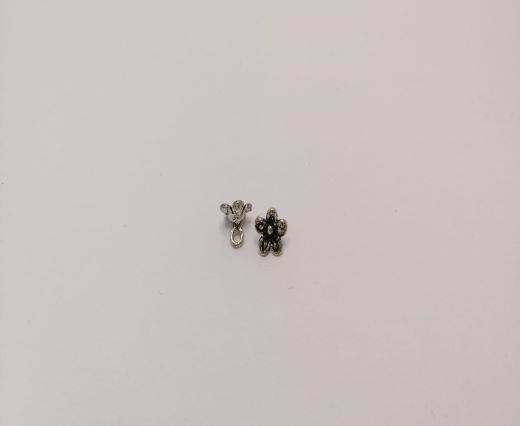 Antique Silver Plated beads - 44476