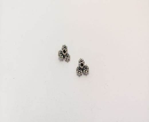 Antique Silver Plated beads - 44491