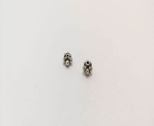 Antique Silver Plated beads - 44495