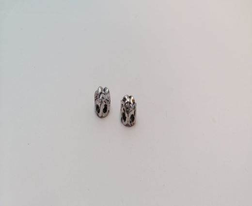 Antique Silver Plated beads - 44506